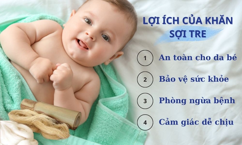 Lợi ích tuyệt vời của khăn tắm sợi tre